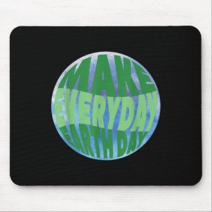 Mousepad Proteção Ambiental Diária do Dia da Terra Fofo G