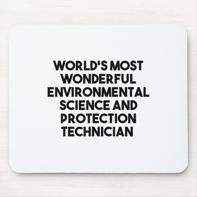 Mousepad Proteção Ambiental Mais Maravilhosa Te (Frente)