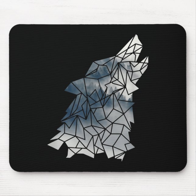 Mousepad Proteção Ambiental Montanhas Owo - Silhueta de Lob (Frente)