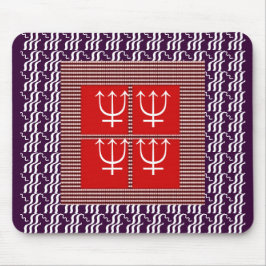 Mousepad Proteção de Trident do raio do de alta energia