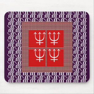 Mousepad Proteção de Trident do raio do de alta energia