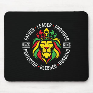 Mousepad Proteção do Dia de os pais Rei Juntetizado