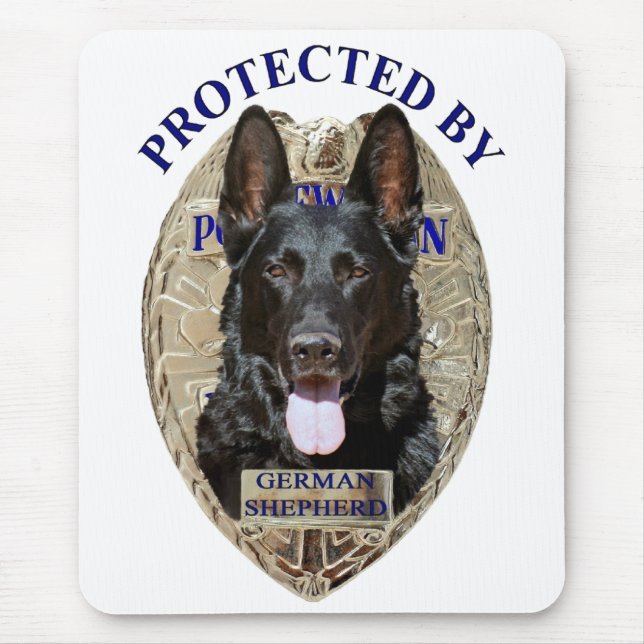 Mousepad Protegido pelo german shepherd (Frente)