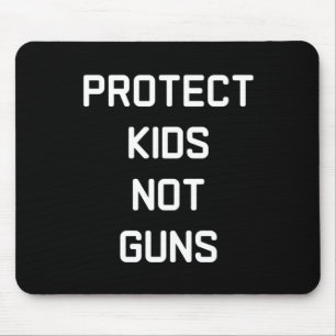Mousepad Proteja Crianças Não Guns Sticker