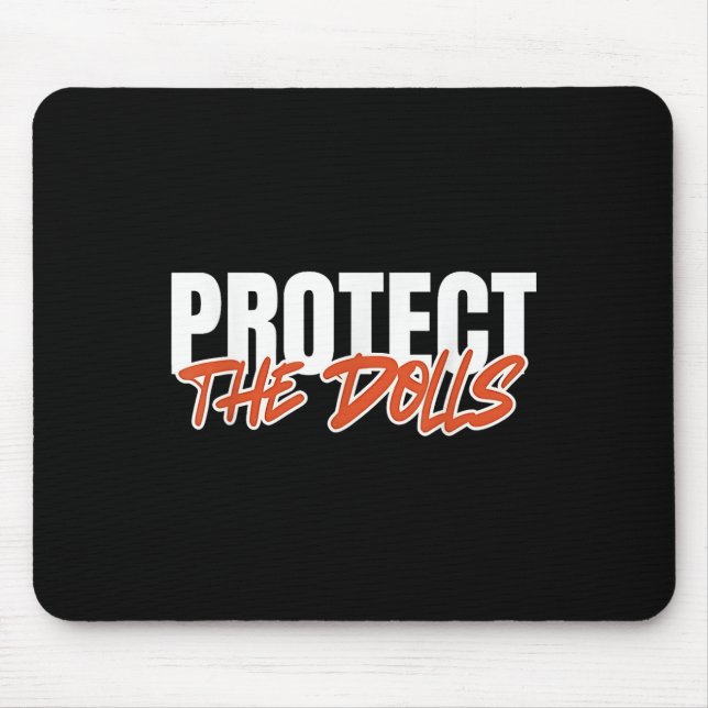 Mousepad Proteja Os Dólares Engraçados Com As Mulheres Orgu (Frente)