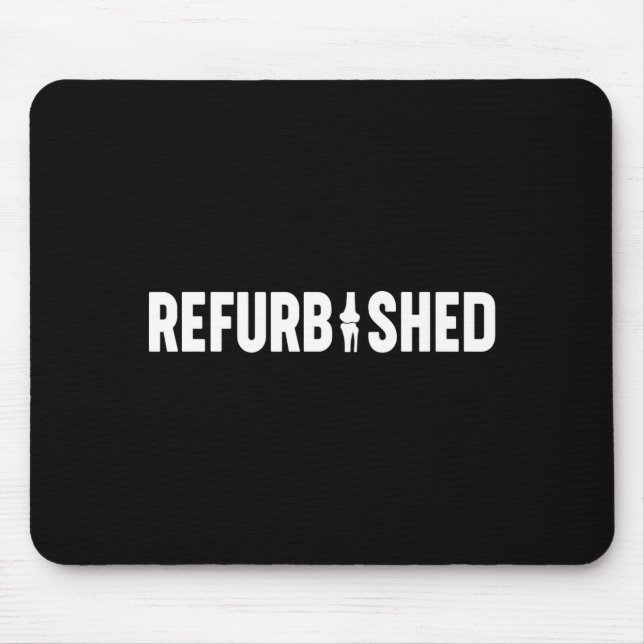 Mousepad Prótese de Joelho Nova Reformada Piada Cirurgia de (Frente)