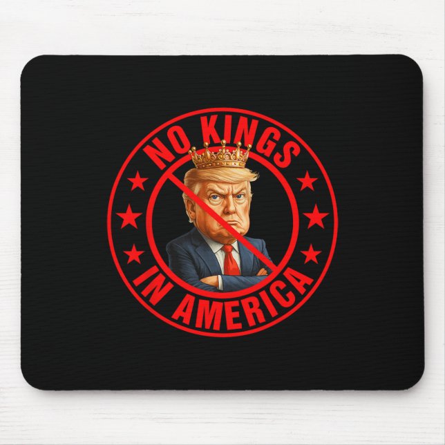 Mousepad Protesto Anti-Trump Sem Reis Na América (Frente)