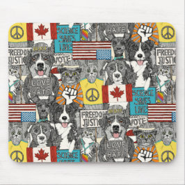 Mousepad protesto de estimação