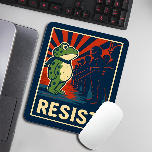 Mousepad Protesto do Sapo de Portland (Criador carregado)