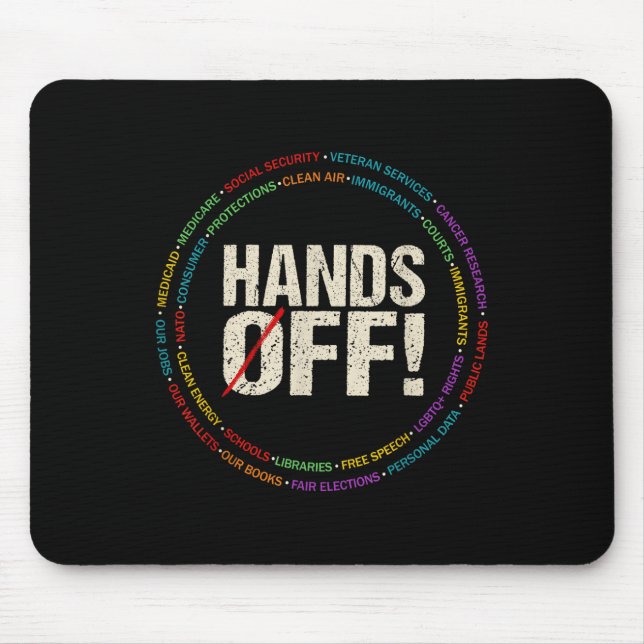Mousepad Protestos Contra Segurança Social E Medicamento Pr (Frente)