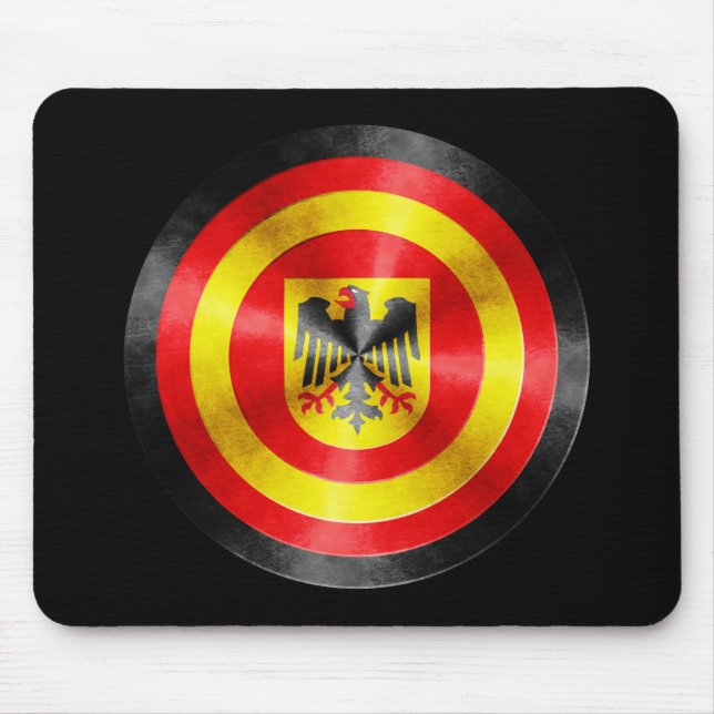 Mousepad Protetor do herói do capitão Alemanha (Frente)