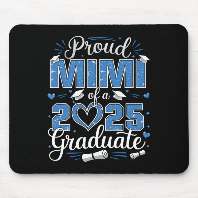 Mousepad Proud Mimi Of A Cl Of 2025 Graduate 2025 Senior Mi (Frente)