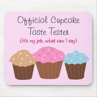 Mousepad Provador Oficial de Cupcake