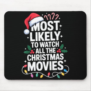 Mousepad Provavelmente Assistirão Todos os Amantes de Filme