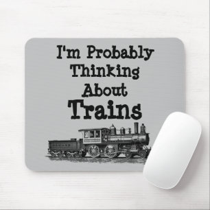 Mousepad Provavelmente estou pensando em trens com motor a