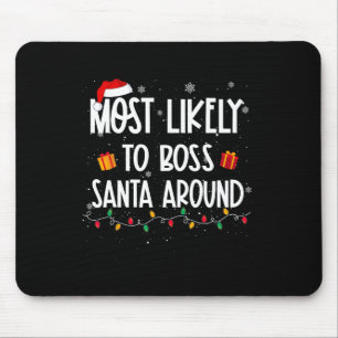 Mousepad Provavelmente Para Papais noeis De Chefe Por Volta