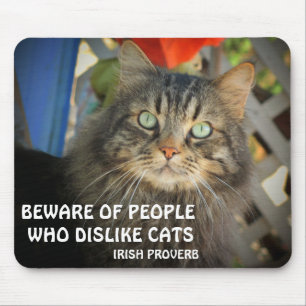 Mousepad Provérbio mal-humorado Meme do anjo e do irlandê