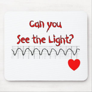 Mousepad Provérbios divertidos da enfermeira cardíaca do 