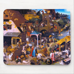 Mousepad Provérbios Países Baixos, Pieter Bruegel, o Velh