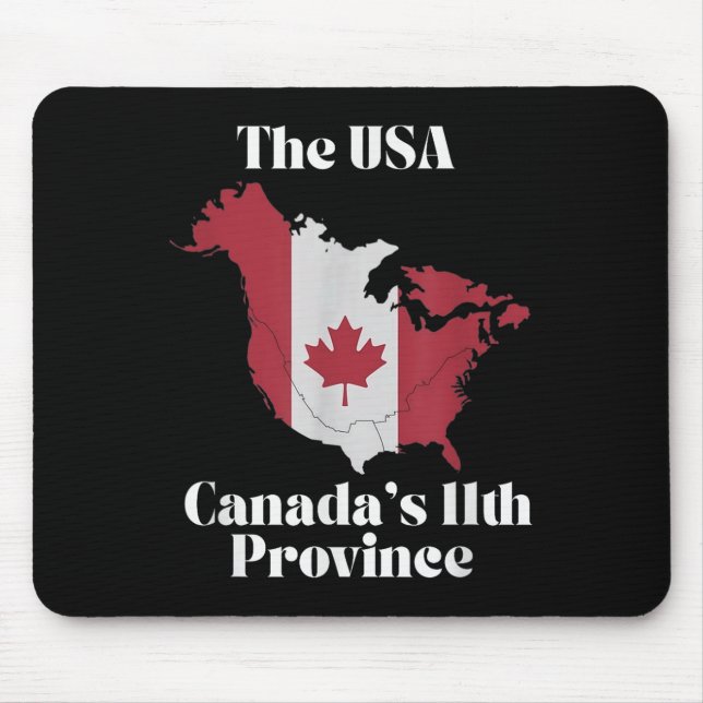 Mousepad Província 11 das Canadas dos Estados Unidos (Frente)