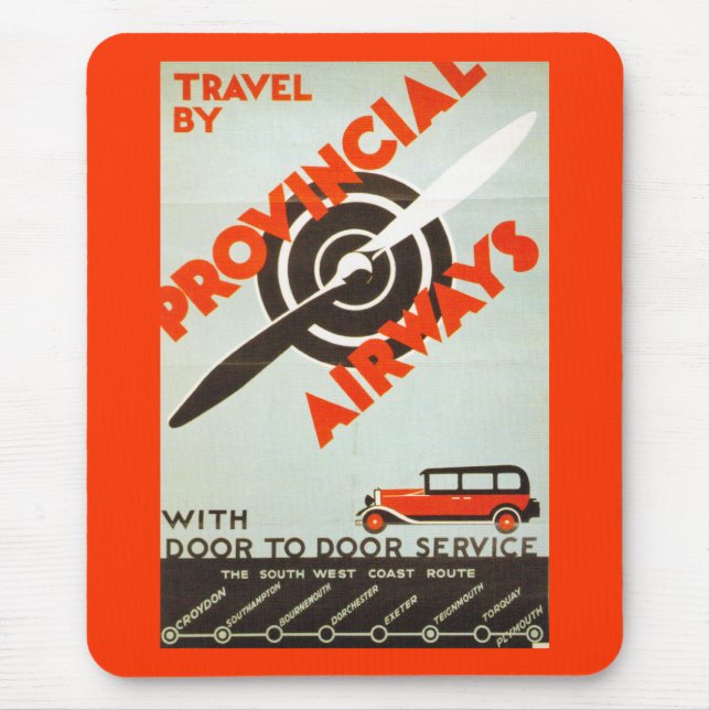 Mousepad Provincial Airways (Frente)