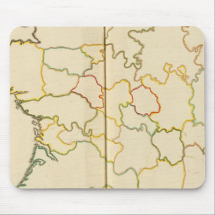 Mousepad Províncias, França