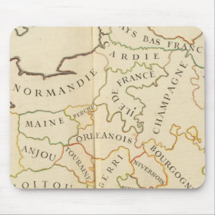 Mousepad Províncias, França