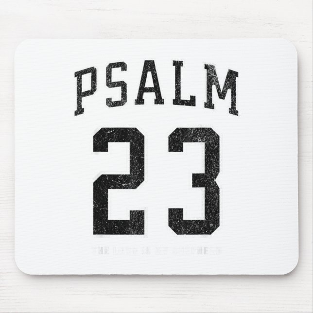 Mousepad Psalm 23 Jersey  (Frente)