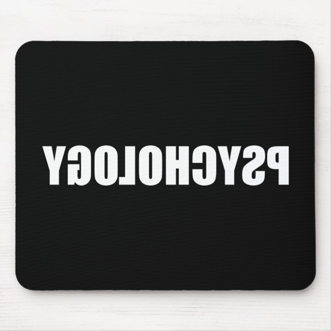 Mousepad Psicologia reversa (Frente)