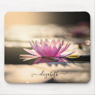 Mousepad Psicólogo Terapista Zen, Lago Lotus