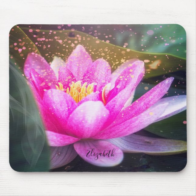Mousepad Psicólogo Terapista Zen, Lotus (Frente)