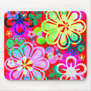 MOUSEPAD PSIQUÉRICO DE ALIMENTAÇÃO DA FLORES
