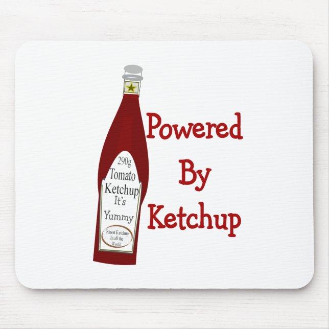 Mousepad Psto pela ketchup (Frente)