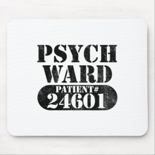 Mousepad Psych Ward Escapou Do Paciente Mental Halloween Co