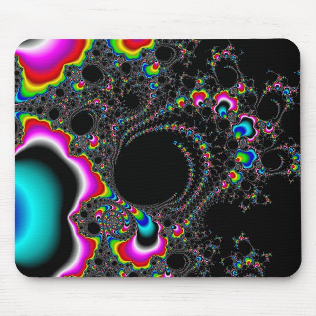 Mousepad Psychedelace - Fractal (Frente)