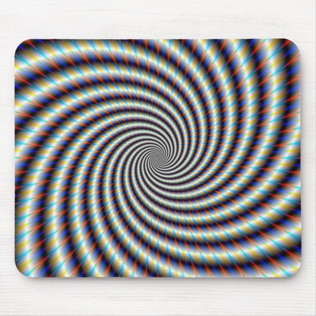 Mousepad Psychedelic Swirl (Frente)