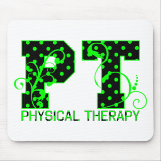 Mousepad pt 2 bolinhas pretas e verdes
