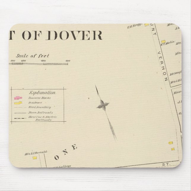 Mousepad Pt de Dover Ward 1 (Frente)