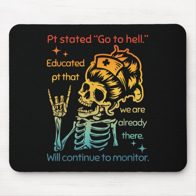 Mousepad Pt Declarou Ir Para O Inferno Educado Pt Que Nós S (Frente)