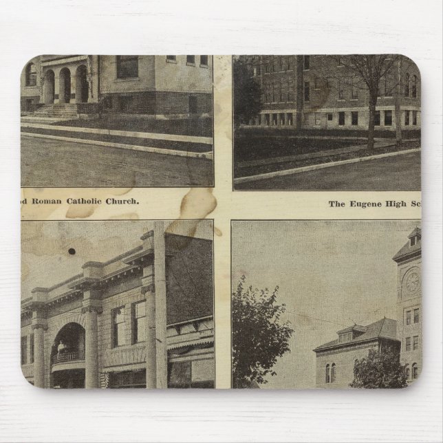 Mousepad Public bldgs, Eugene, Oregon (Frente)