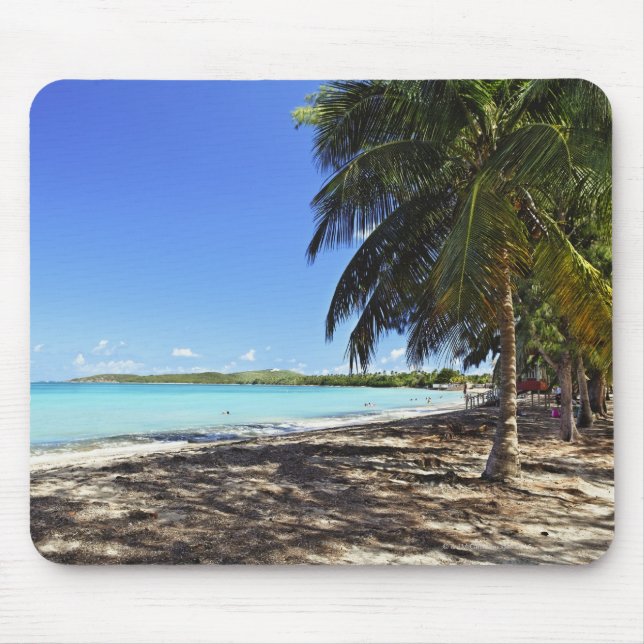 Mousepad Puerto Rico, Fajardo, ilha de Culebra, sete mares (Frente)