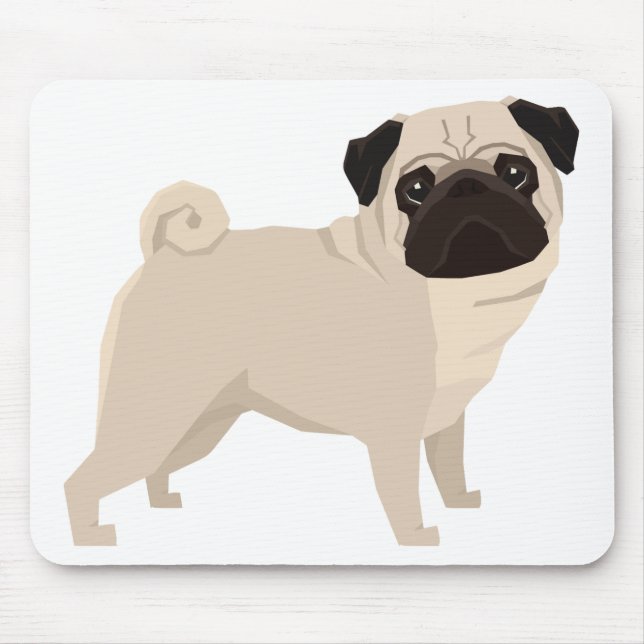 Mousepad Pug (Frente)