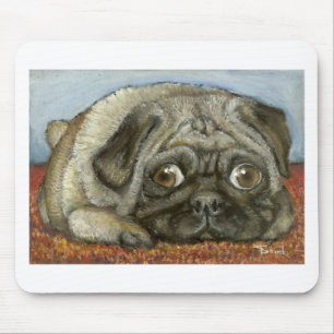 Mousepad Pug confortável