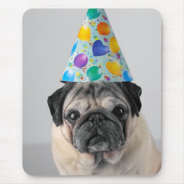 Mousepad Pug do Partido (Frente)