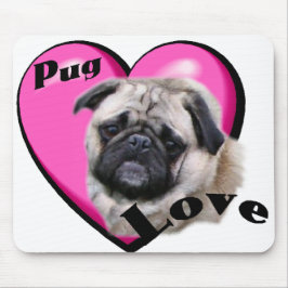 Mousepad Pug Lovers