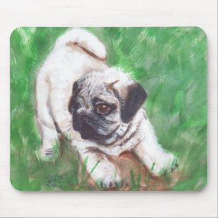 Mousepad Pug-Mousepad