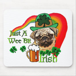 Mousepad Pug St Patricks