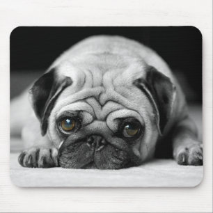 Mousepad Pug triste