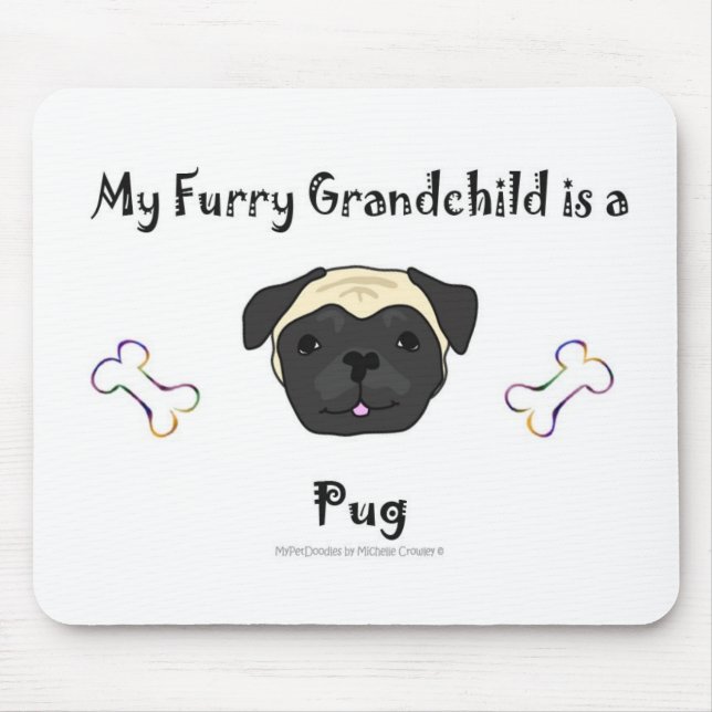 Mousepad PugFawn (Frente)