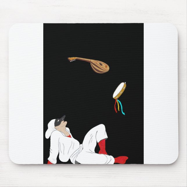 Mousepad pulcinella b (Frente)